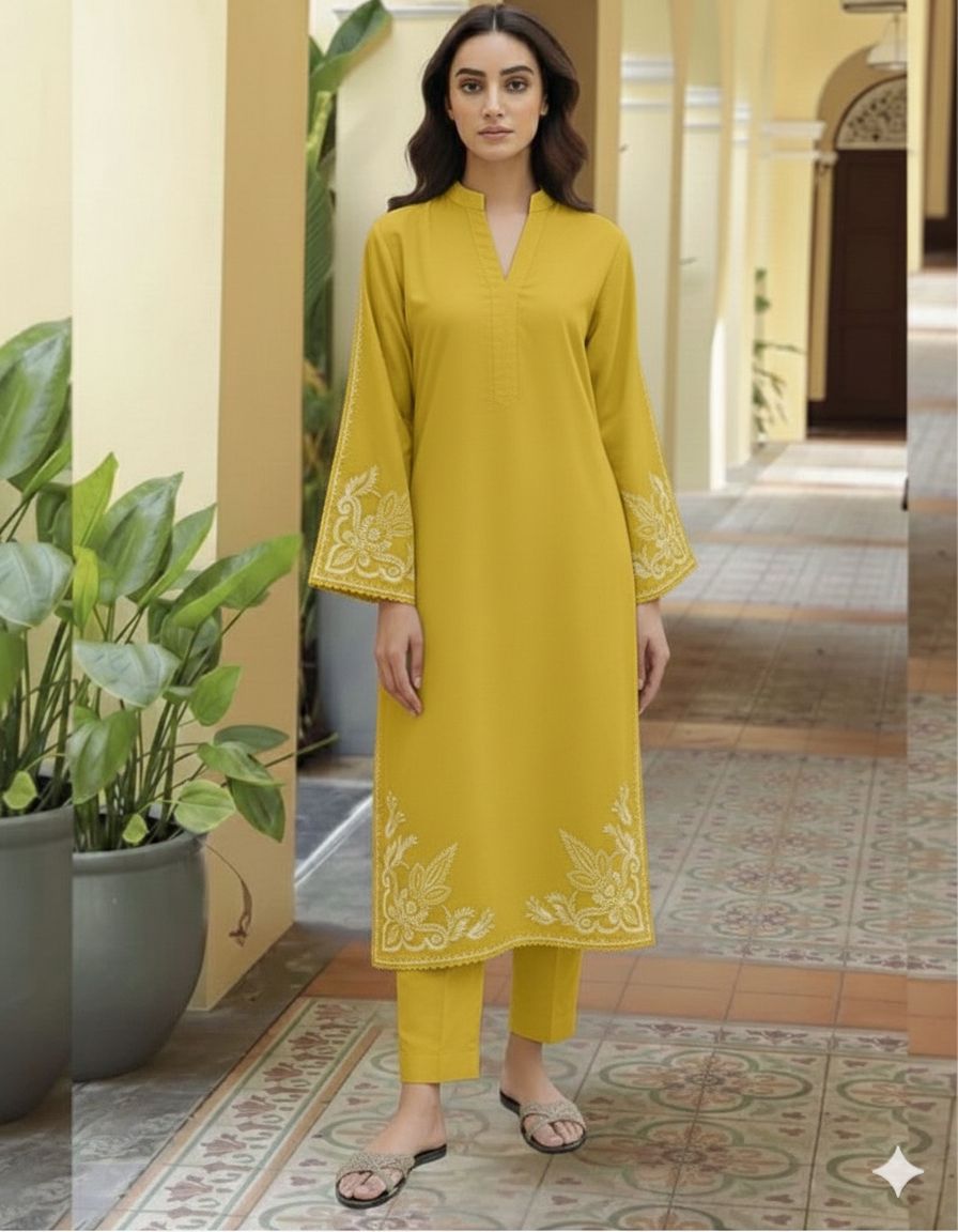 AISLING LAWN 2PC EMBROIDERED