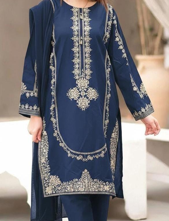 AISLING LAWN 2PC EMBROIDERED