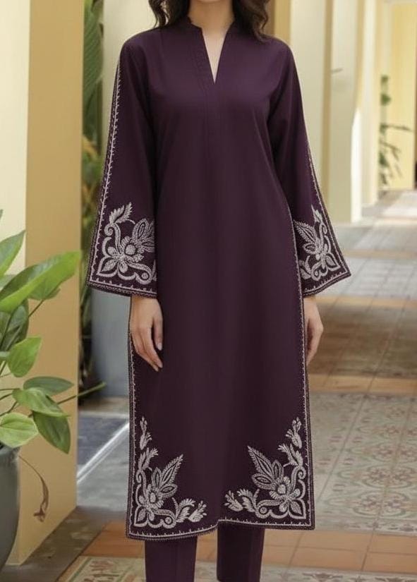 AISLING LAWN 2PC EMBROIDERED