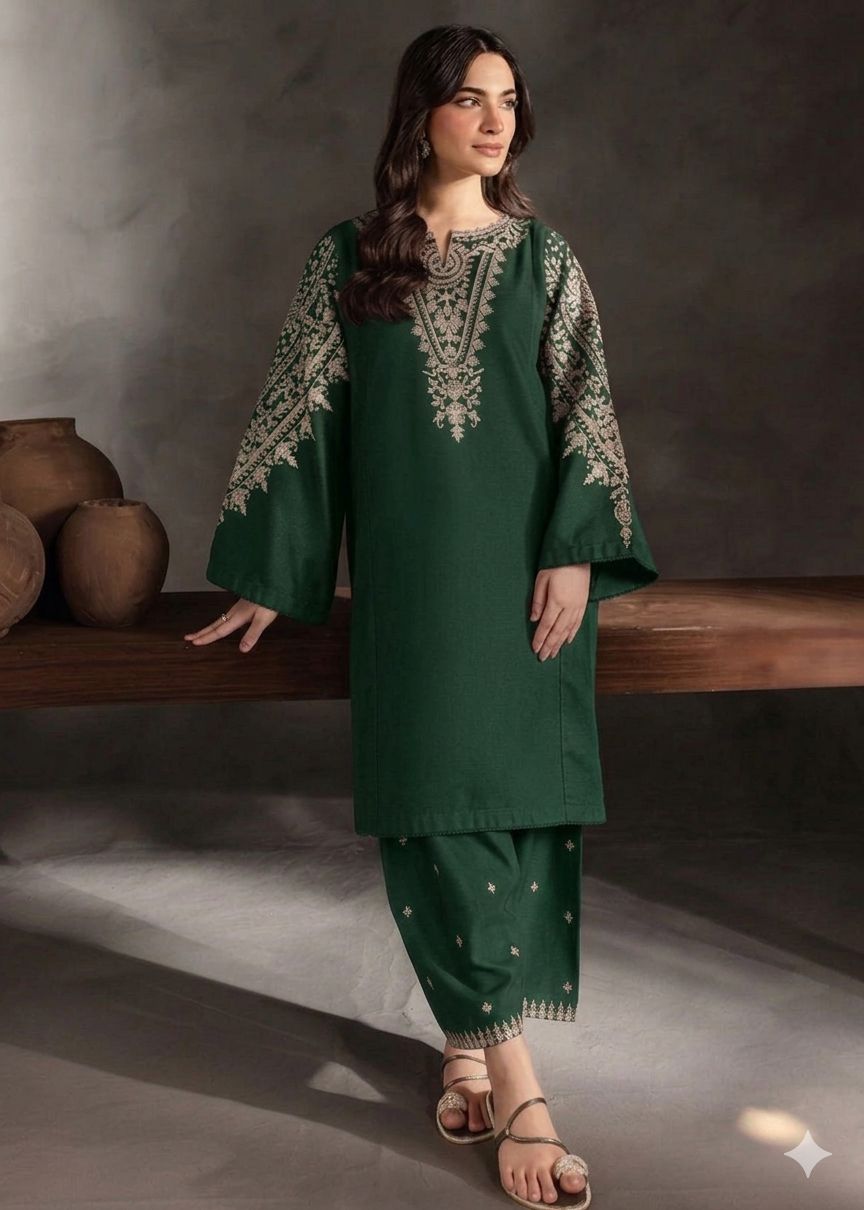 AISLING LAWN 2PC EMBROIDERED