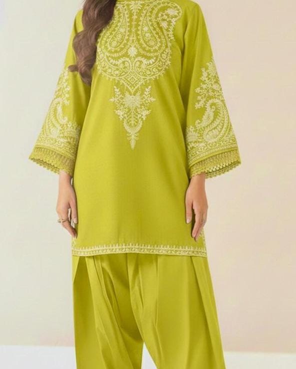 AISLING LAWN 2PC EMBROIDERED