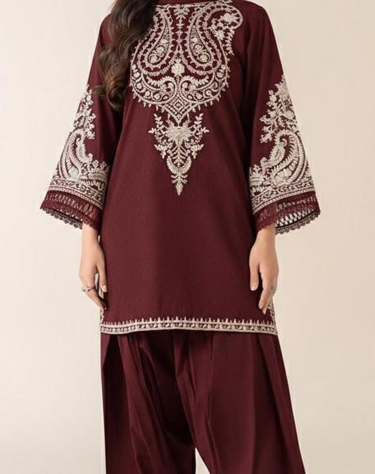 AISLING LAWN 2PC EMBROIDERED