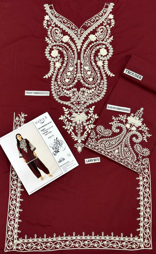 AISLING LAWN 2PC EMBROIDERED