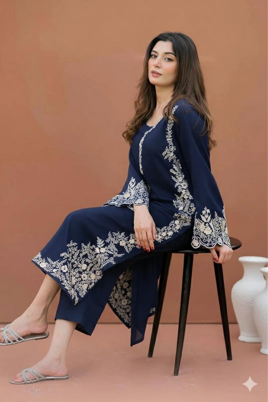 AISLING LAWN 2PC EMBROIDERED