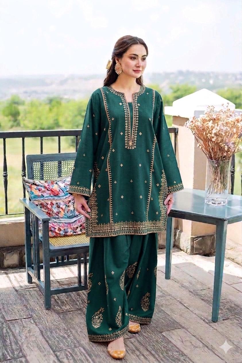 AISLING LAWN 2PC EMBROIDERED