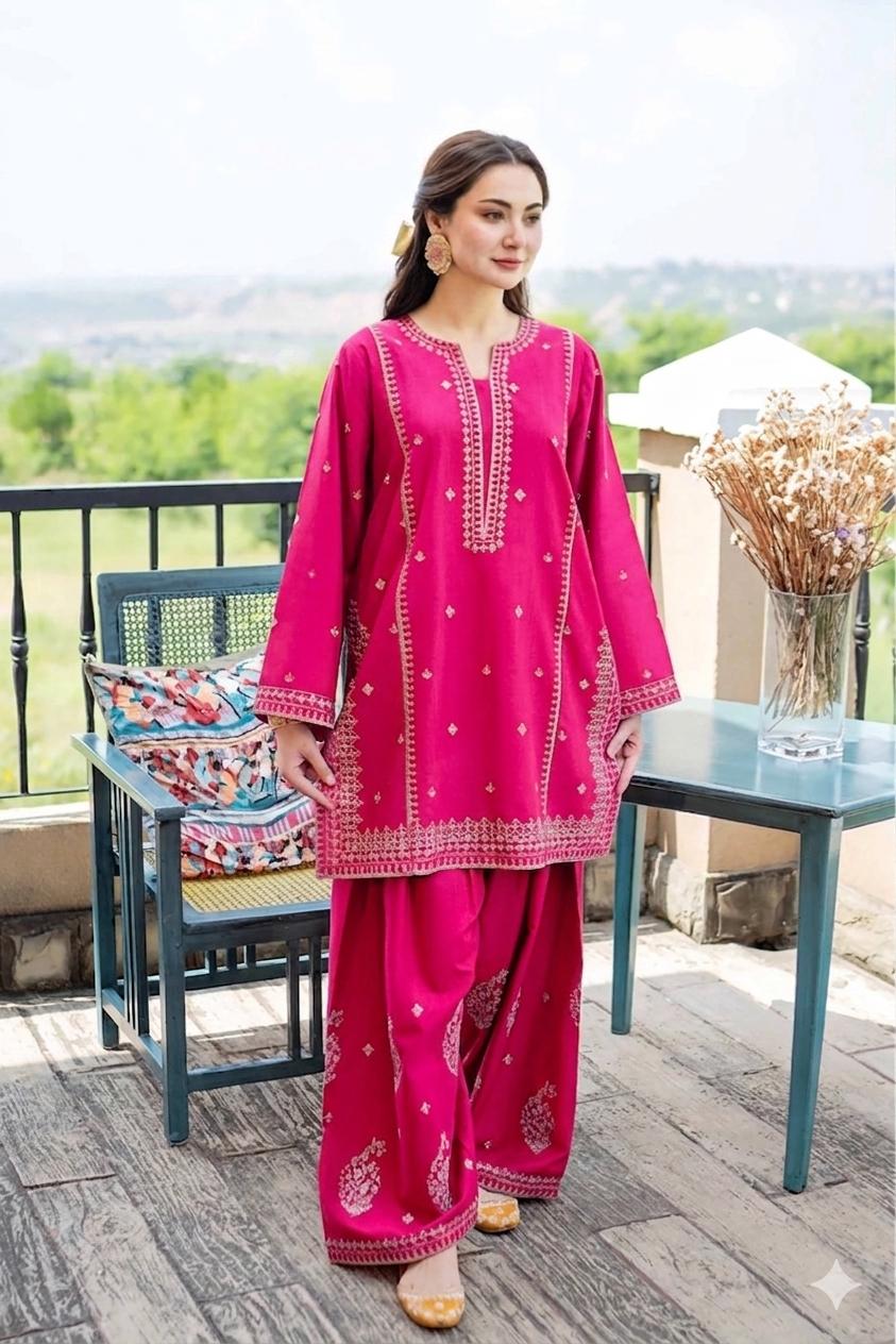 AISLING LAWN 2PC EMBROIDERED