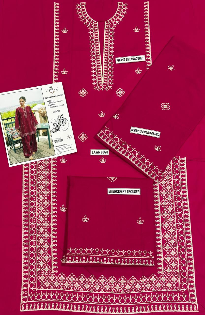 AISLING LAWN 2PC EMBROIDERED