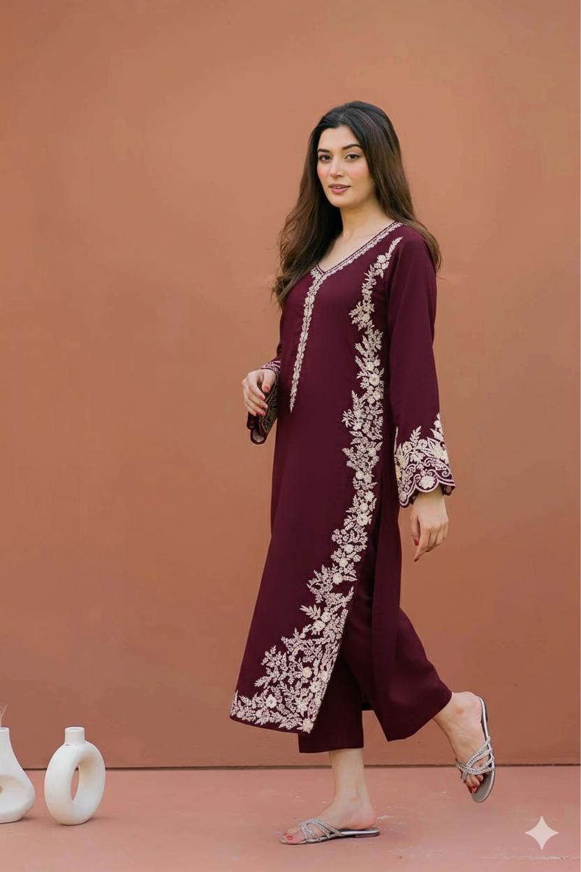 AISLING LAWN 2PC EMBROIDERED