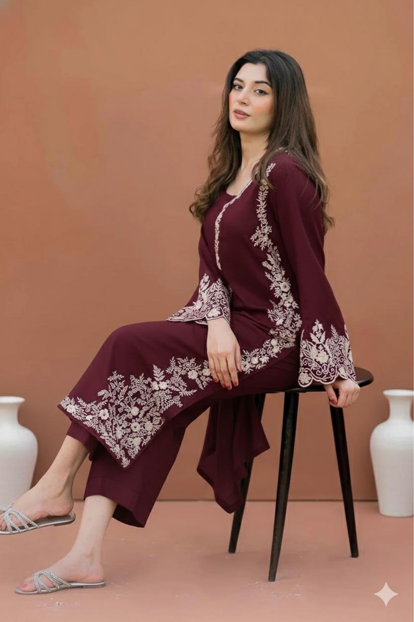 AISLING LAWN 2PC EMBROIDERED