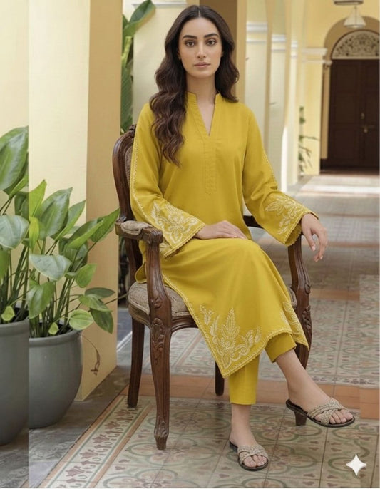 AISLING LAWN 2PC EMBROIDERED