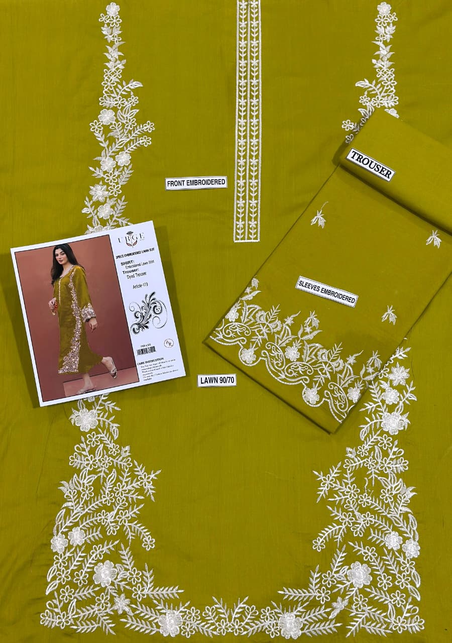 AISLING LAWN 2PC EMBROIDERED