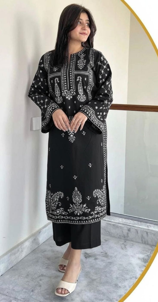 AISLING LAWN 2PC EMBROIDERED