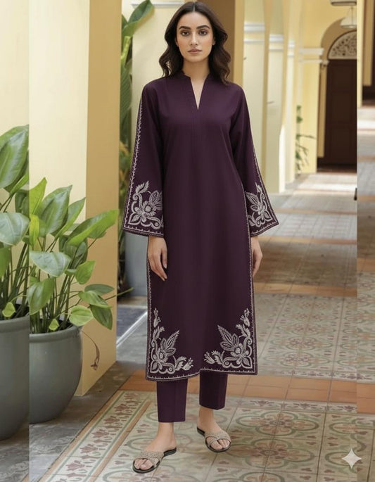 AISLING LAWN 2PC EMBROIDERED