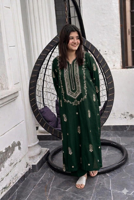 AISLING LAWN 2PC EMBROIDERED