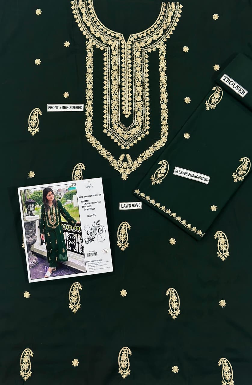 AISLING LAWN 2PC EMBROIDERED