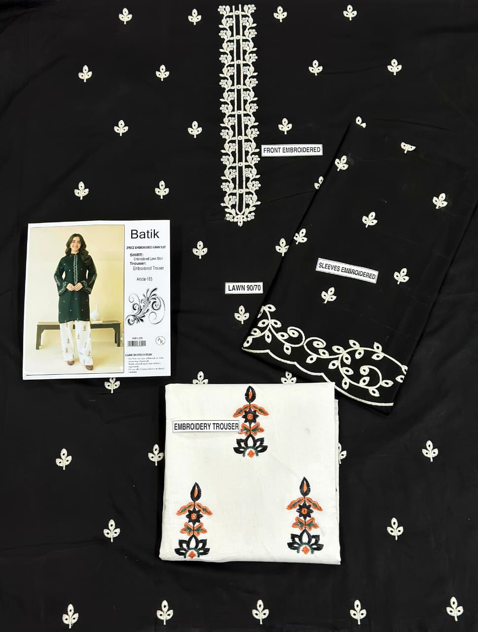 AISLING LAWN 2PC EMBROIDERED