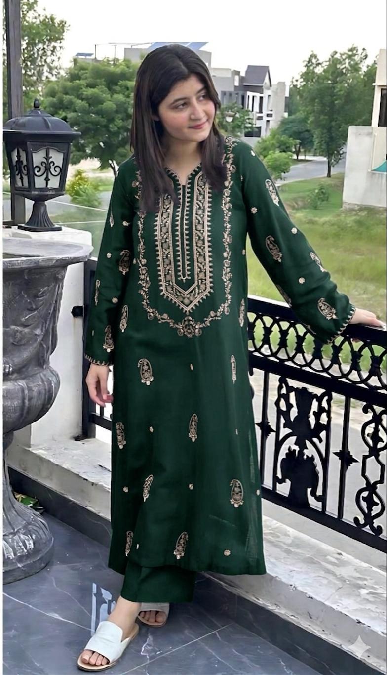 AISLING LAWN 2PC EMBROIDERED