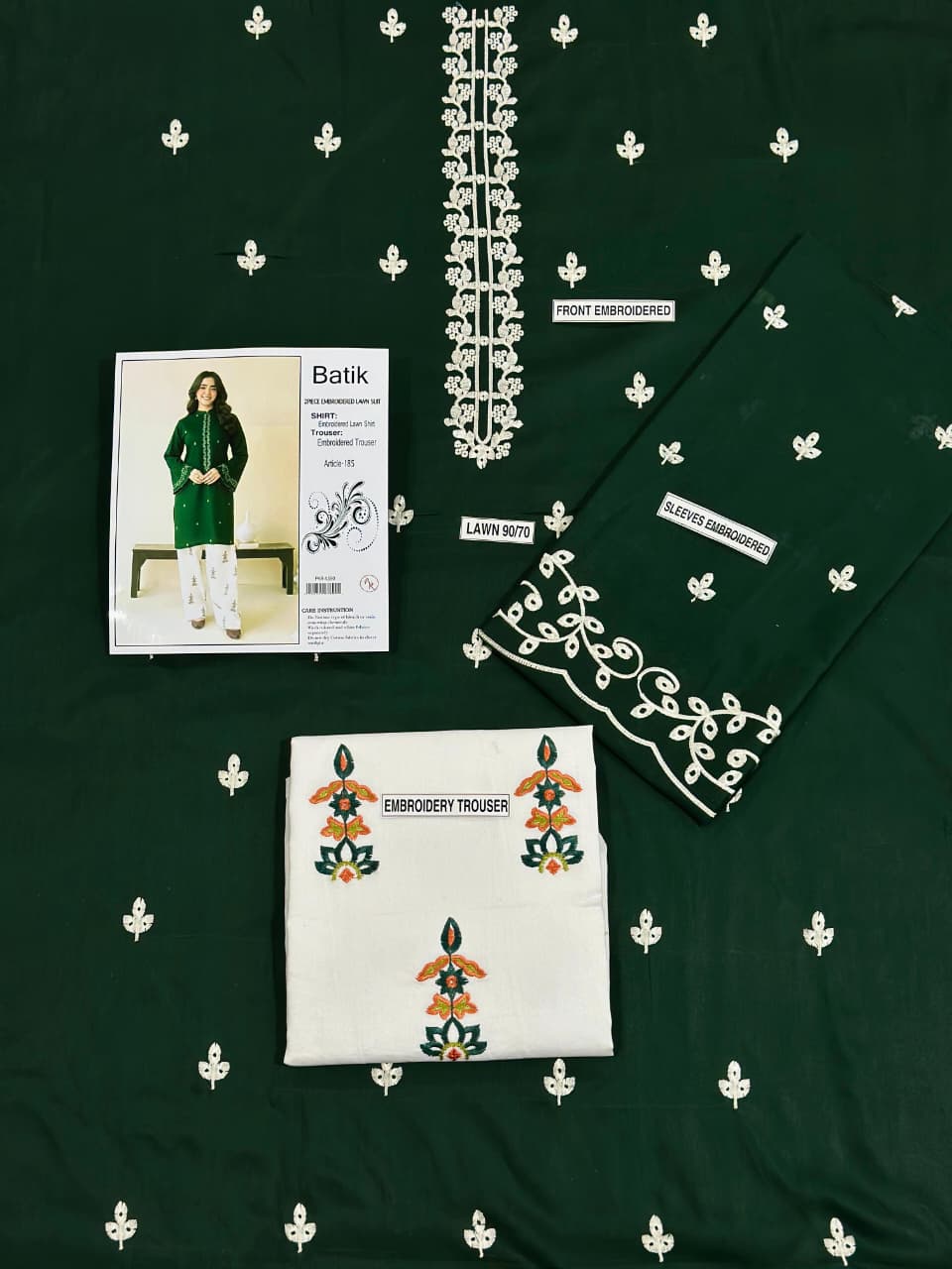 AISLING LAWN 2PC EMBROIDERED