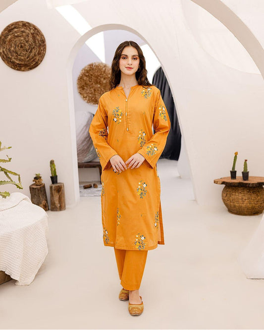AISLING LAWN 2PC EMBROIDERED